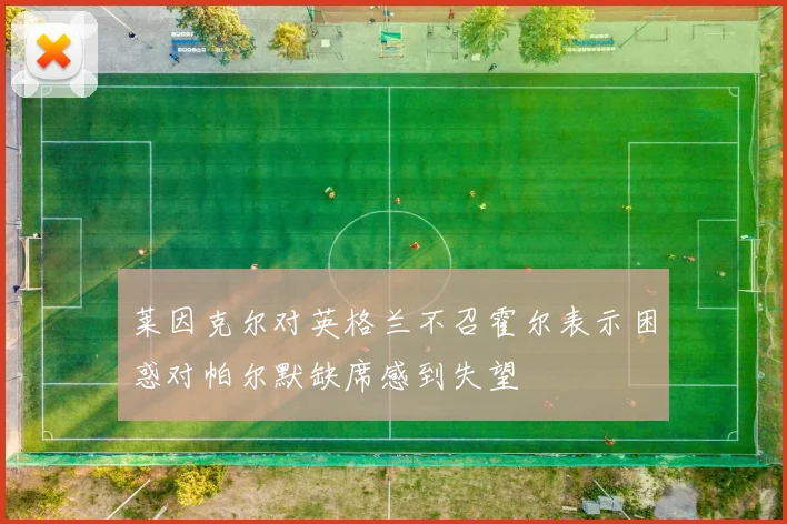 莱因克尔对英格兰不召霍尔表示困惑对帕尔默缺席感到失望